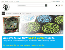 Tablet Screenshot of gen42.com